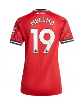 Billige Manchester United Bryan Mbeumo #19 Hjemmedrakt Dame 2025-26 Kortermet